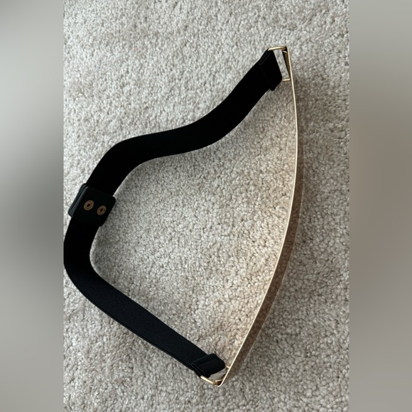 Zara limited edition stretchable with gold metallic combination belt - Picture 9 of 10